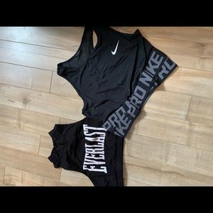 NIKE AND EVERLAST CROP TOPS